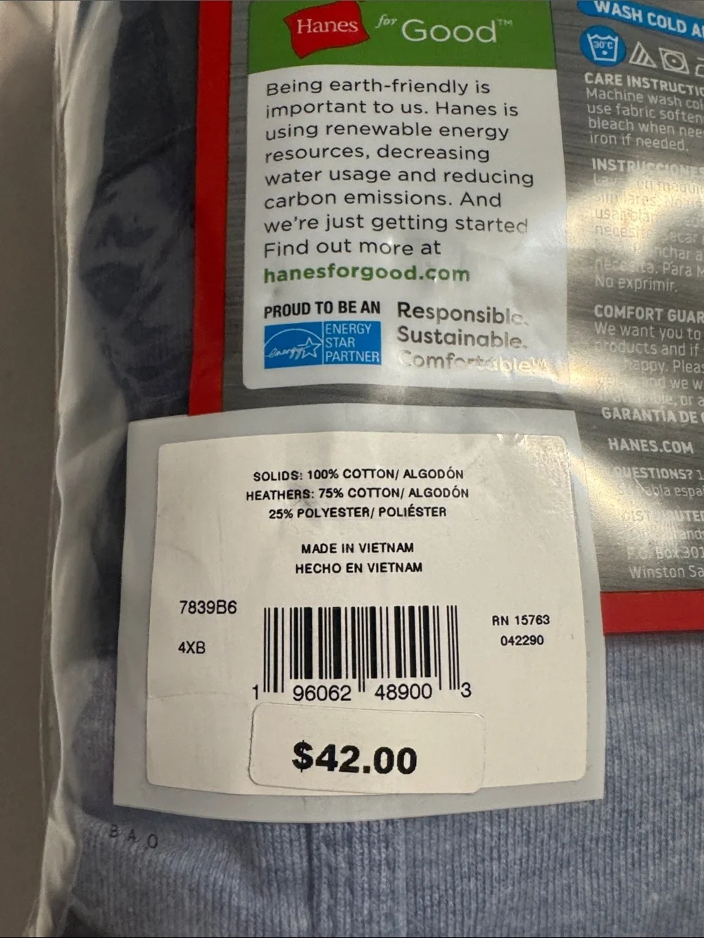 Hanes this new