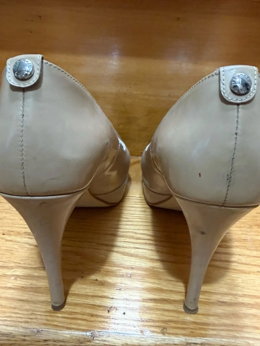 MICHAEL Michael Kors patent nude upper