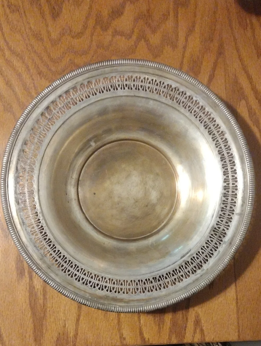 WM ROGERS 4235 Rope Tray/Dish/Bowl