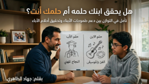 هل يحقق ابنك حلمه أم حلمك أنت؟