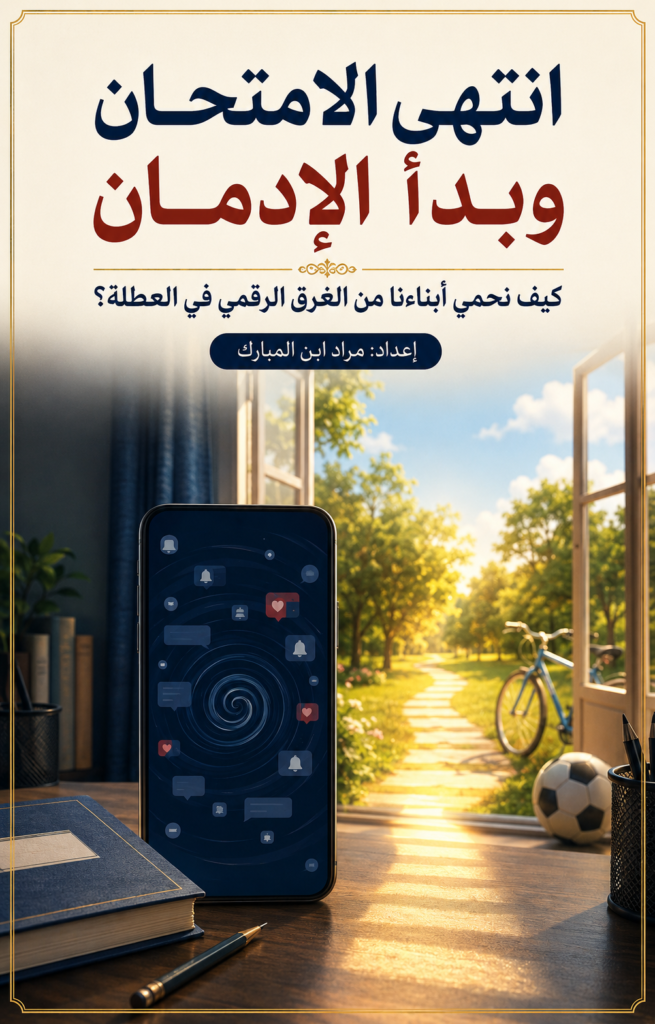 انتهى الامتحان وبدأ الإدمان: كيف نحمي أبناءنا من الغرق الرقمي في العطلة؟