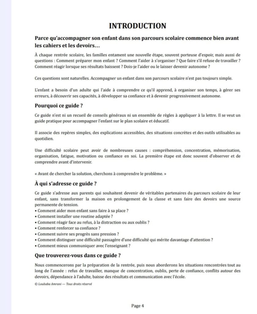 Guide parental