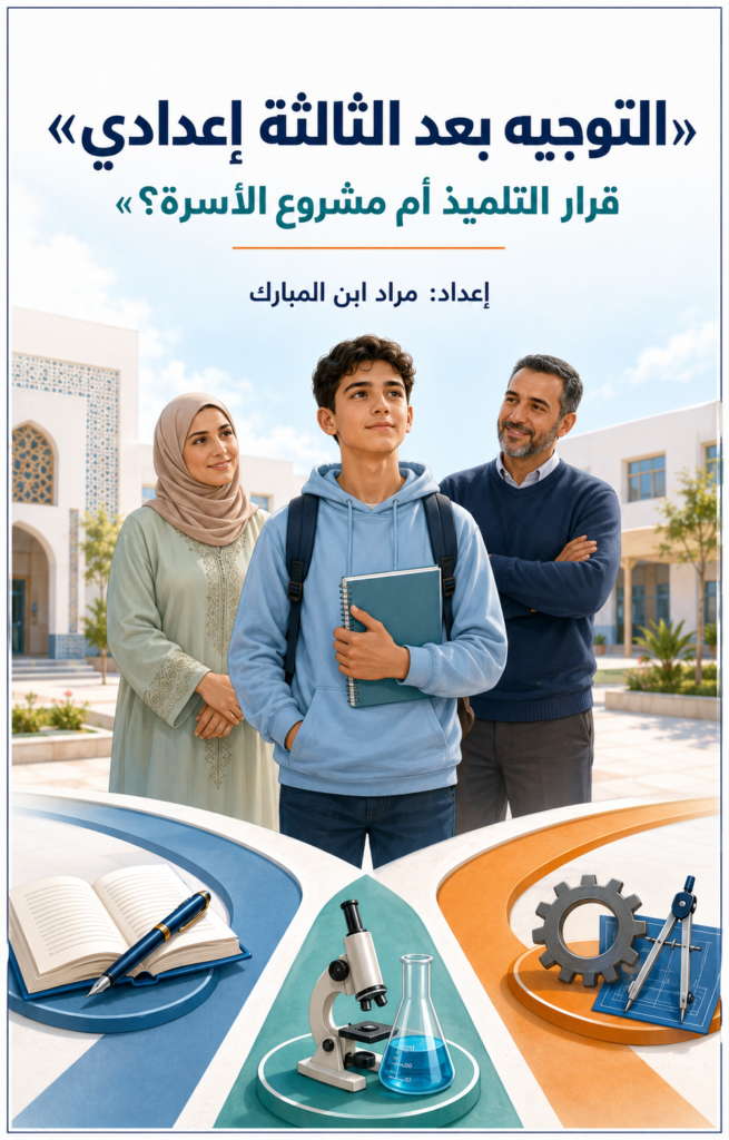 التوجيه بعد الثالثة إعدادي: قرار التلميذ أم مشروع الأسرة؟