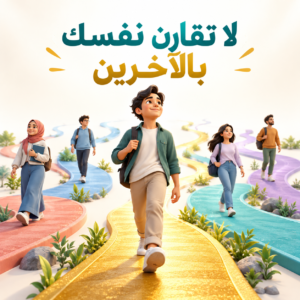 لا تقارن نفسك بالآخرين!!!