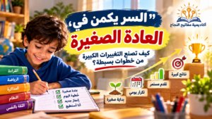 السر يكمن في « العادة الصغيرة